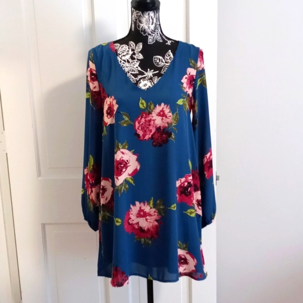🌺Altar'd State🌺 - Floral L/S Dress